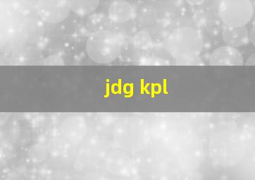 jdg kpl